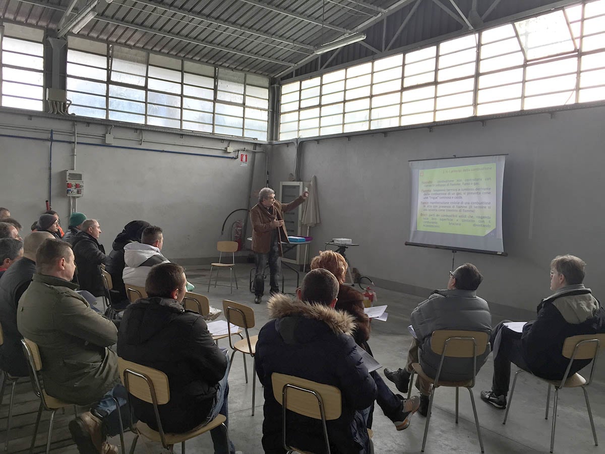 Sessione di formazione del personale Tivoli Jet