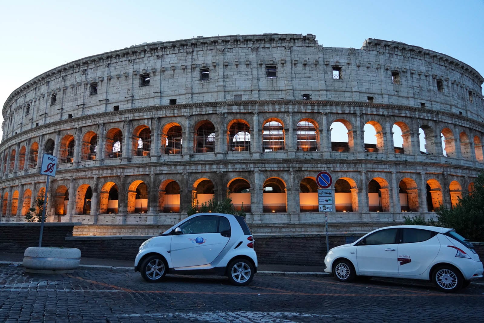 Unità mobile Tivoli Jet in postazione
